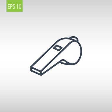 Hakem düdük simgesi