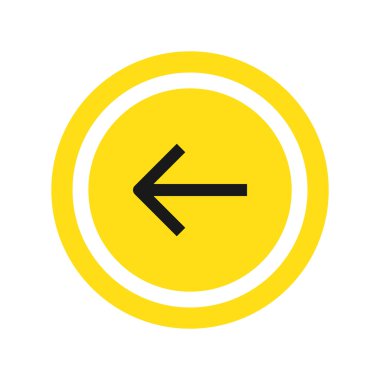 önceki, geri ok simgesi