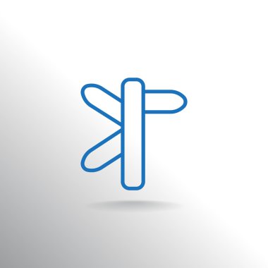 yol işareti, tabelasını simgesi