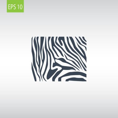 Zebra çizgili desen sembolü