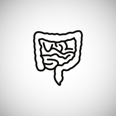 insan bağırsak simgesi