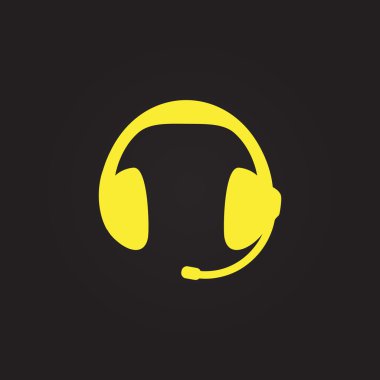 kulaklık mikrofon simgesi
