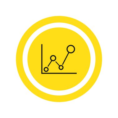 iş grafik diyagramı simgesi