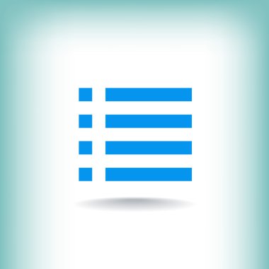 Denetim listesi, liste simgesi