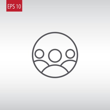 Grup kişi simgesi
