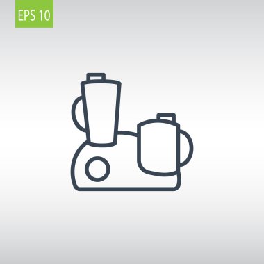 mutfak robotu simgesi