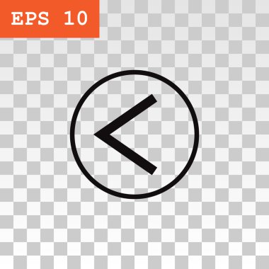 önceki, geri ok simgesi