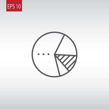 pasta grafiği simgesi