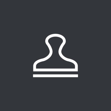 mürekkep damgası simgesi