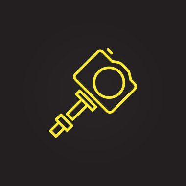 monopod selfie simgesi