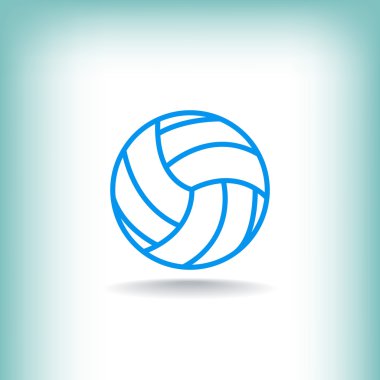 Voleybol topu simgesini