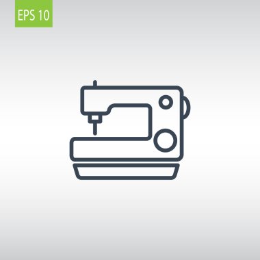 Dikiş makinesi simgesi