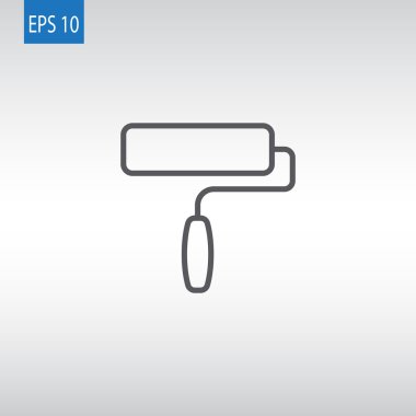 rulo boya duvarlar için. 