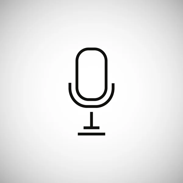 Ikonka głosu mikrofonu — Wektor stockowy