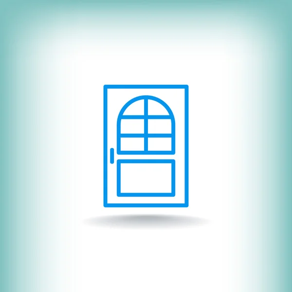 House door icon — Stock Vector
