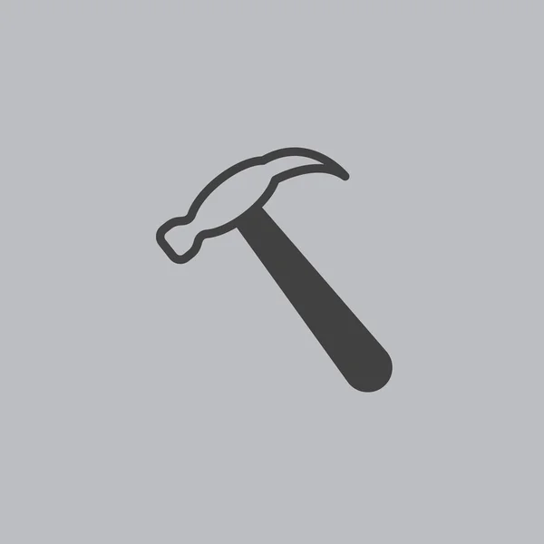 Icono de herramienta de martillo — Archivo Imágenes Vectoriales