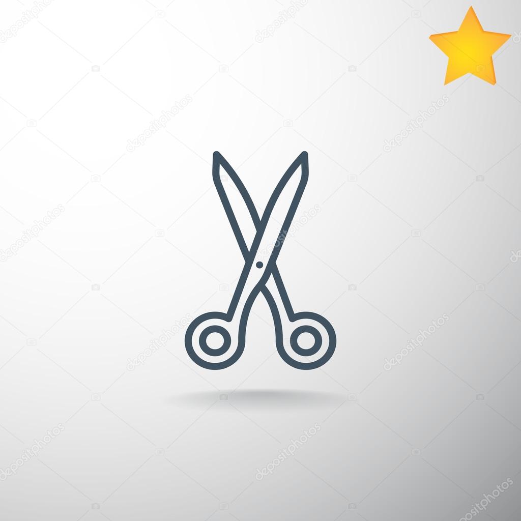 scissors shape