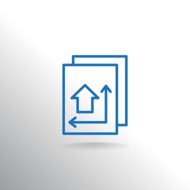 Blueprint - ev planı simgesi