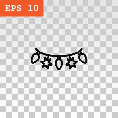 Noel çelenk simgesi