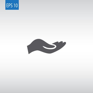 sadaka, web simgesi vermek.