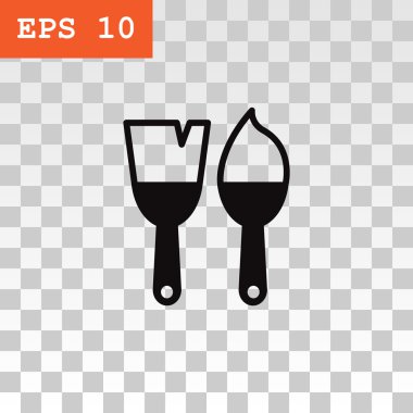 Boya fırçaları aracı simgesini