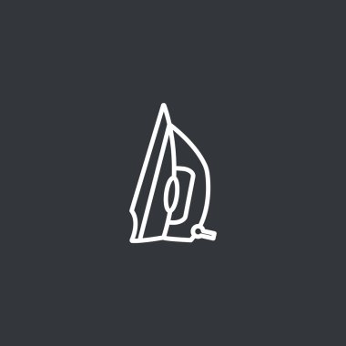 Buhar elektrik demir simgesi