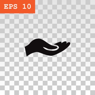 sadaka, web simgesi vermek.