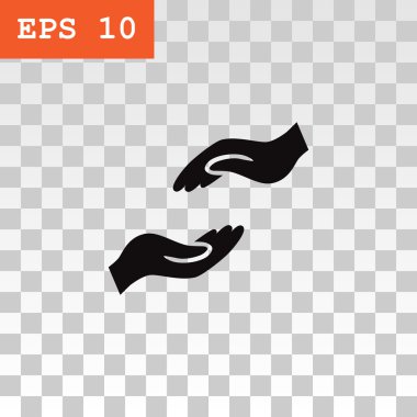 Yardım eller simgesini