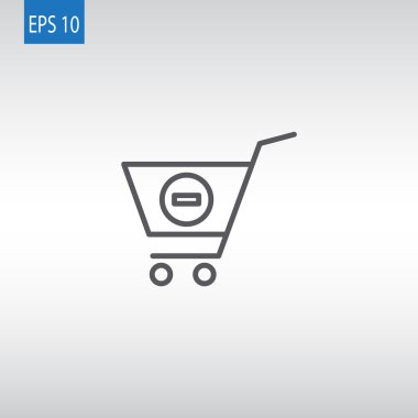 Alışveriş arabası simgesi