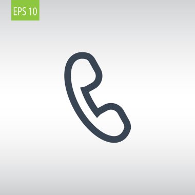 Düz yakışıklı simgesi