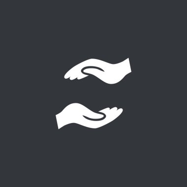 Yardım eller simgesini