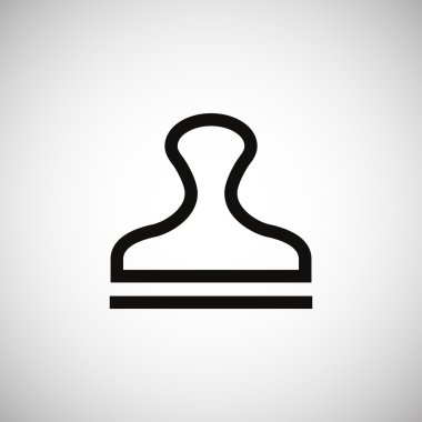 mürekkep damgası simgesi