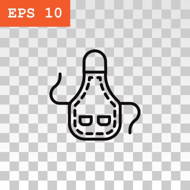 Mutfak önlüğü simgesi