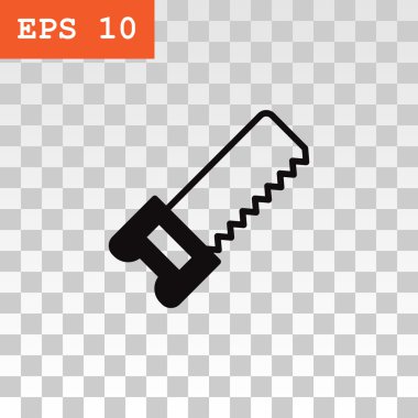 demir testeresi aracı simgesini