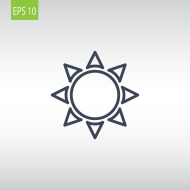 Anahat güneş simgesi