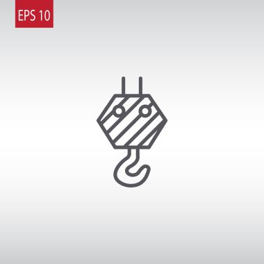 İnşaat için ağır kaldırma vinç