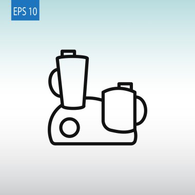 mutfak robotu simgesi