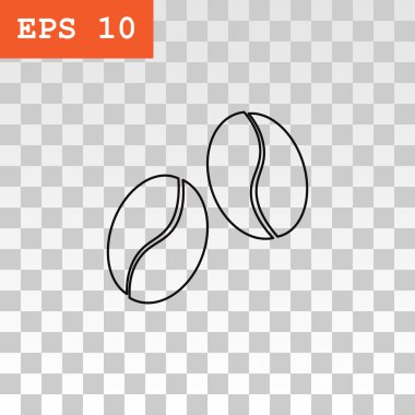 kahve çekirdeği ikonu