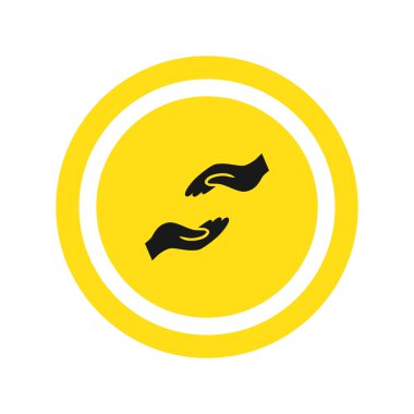 Yardım eller simgesini