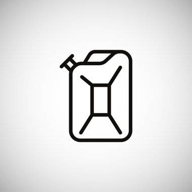 Bidon benzin simgesi