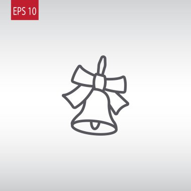 Okul zili illüstrasyon