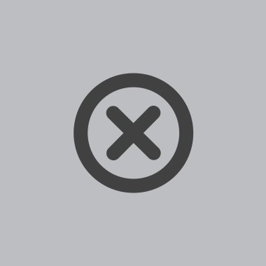 Yanlış işareti web simgesi