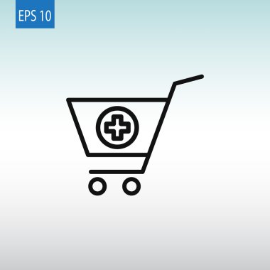 Alışveriş arabası simgesi