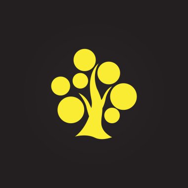 soyut ağaç simgesi