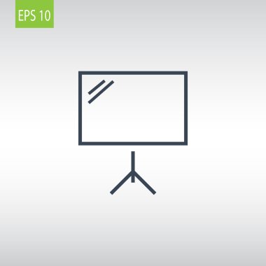 boş sunu billboard simgesi