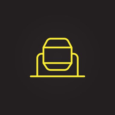 Beton karıştırıcı simgesini