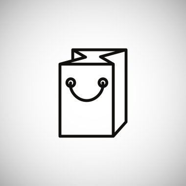 alışveriş çantası simgesi