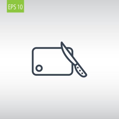 bıçak ve yönetim kurulu simgesi