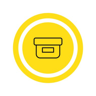 yiyecek kabı simgesi