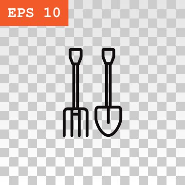 Dirgen ve kürek simgesi